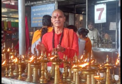 *अवधूत  स्वामी समर्पणानंद सरस्वती ने किया मूकांबिका मंदिर, कोल्लूर का दर्शन*