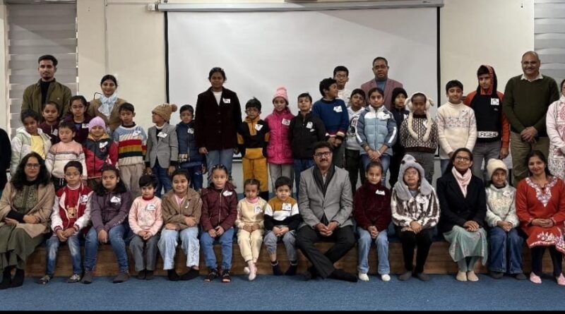 *वीर बाल दिवस के उपलक्ष्य में एसआरएचयू में ड्राइंग प्रतियोगिता का आयोजन*