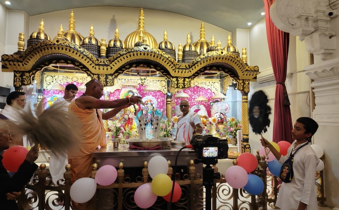 *मधुबन आश्रम में  श्री चैतन्य महाप्रभु जी का आविर्भाव महोत्सव धूमधाम से मनाया गया*