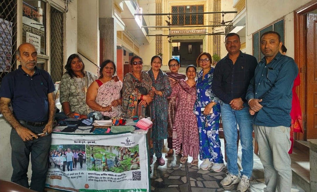 *ऋषिकेश- सामाजिक संस्था गुंज ने अग्रवाल धर्मशाला में लगाया पुराने वस्तुओं का संग्रह शिविर*