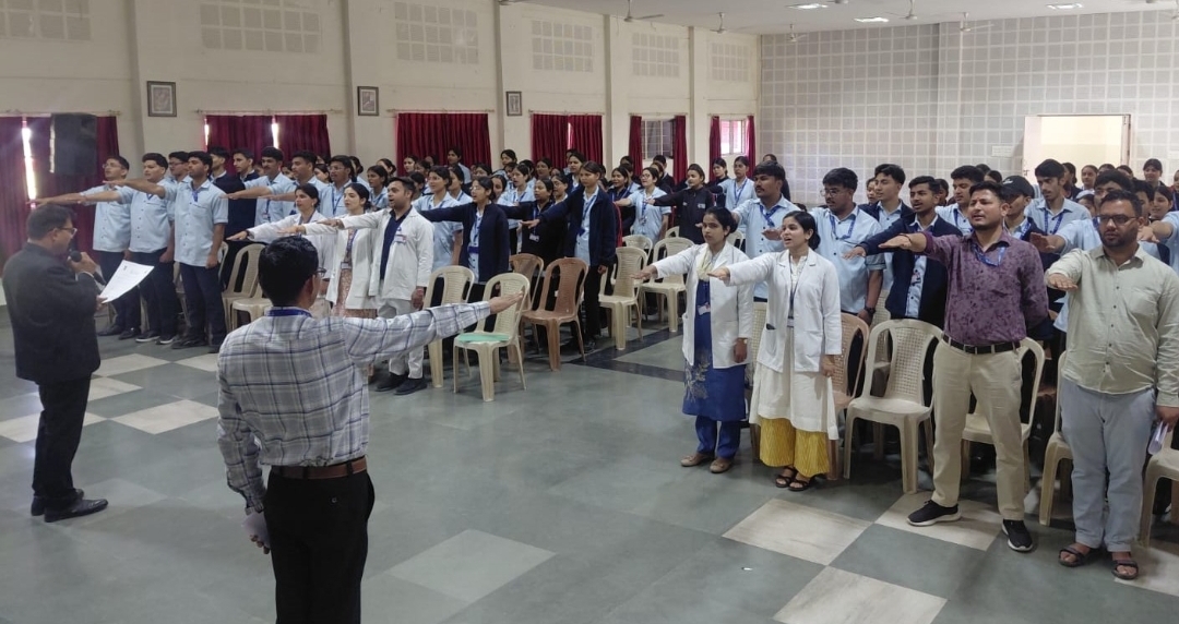 *विश्व जल दिवस पर एसआरएचयू में जागरूकता कार्यक्रम, विद्यार्थियों ने ली जल संरक्षण की शपथ’*