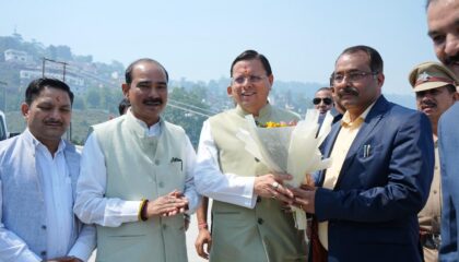*मुख्यमंत्री पुष्कर सिंह धामी पहुंचे अल्मोड़ा-अल्मोड़ा को दी 138 करोड़ की सौगात।*