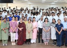 *एसआरएचयू में सर्वाइकल कैंसर रोकथाम एवं नियंत्रण पर व्याख्यान आयोजित*