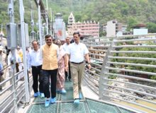 *मुख्य सचिव उत्तराखंड द्वारा  बजरंग सेतु एवं हिलान्स हिमालयन भोजनालय का किया निरीक्षण*