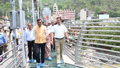 *मुख्य सचिव उत्तराखंड द्वारा  बजरंग सेतु एवं हिलान्स हिमालयन भोजनालय का किया निरीक्षण*