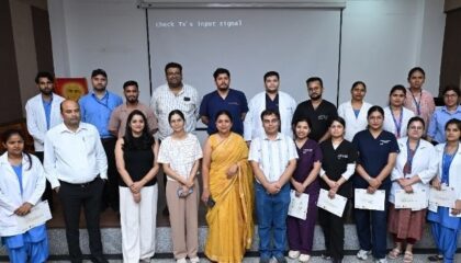 *हिम्स जौलीग्रांट में पीआईसीसी कैथेटर कैनुलेशन पर कार्यशाला आयोजित*