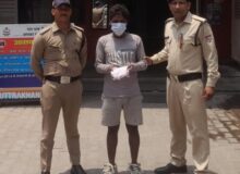 *ऋषिकेश-133 ग्राम अवैध चरस की तस्करी करते हुए 01 अभियुक्त को किया गिरफ्तार*