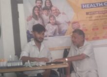 *एम्स  के चिकित्सा शिविर में अनेकों वरिष्ठ नागरिकों  ने लिया स्वास्थ्य लाभ*
