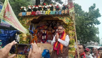 *पहाड़ों की रानी मसूरी में निकली पांचवी श्री जगन्नाथ यात्रा*