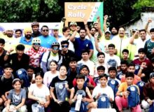 *ऋषिकेश- स्वतंत्रता दिवस पर  ब्लू राइडर्स ने  साइकिल रैली निकाल कर दिया पर्यावरण संरक्षण और नशामुक्ति का संदेश*