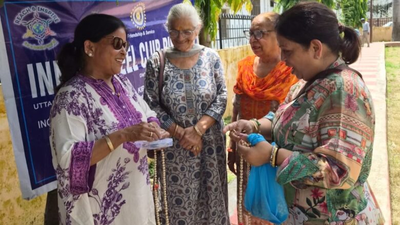 *ऋषिकेश- इनर व्हील क्लब ने वरिष्ठ नागरिकों से मिलकर जाना उनका हाल-चाल*
