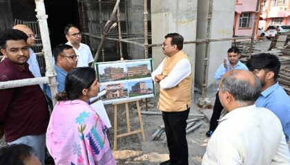 कुंभ मेला 2027 की तैयारियों को लेकर मुख्य सचिव ने निर्माण स्थलों का किया निरीक्षण