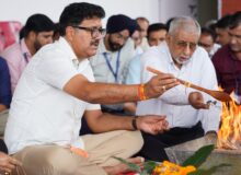 एसआरएचयू जॉलीग्रांट में श्रद्धापूर्वक मनाया गया विश्वकर्मा पूजा समारोह