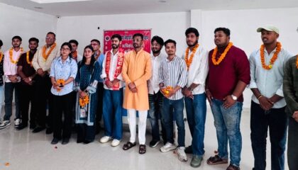 ऋषिकेश-दिनेश पैन्यूली लगातार तीसरी बार बने नगर अध्यक्ष, प्रकाश पांडे को नगर मंत्री का मिला दायित्व