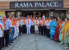 वरिष्ठ अधिवक्ता अजय कथूरिया के सौजन्य से वरिष्ठ नागरिकों ने देखी फिल्म हनुमान अंश, भक्ति भाव से भावविभोर हुए दर्शक।