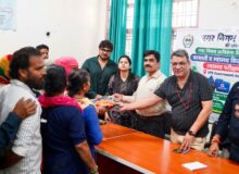 ‘स्वच्छता ही सेवा’ पखवाड़े में पर्यावरण मित्रों के लिए निःशुल्क स्वास्थ्य शिविर, निगम कार्मिकों की भी हुई जांच.
