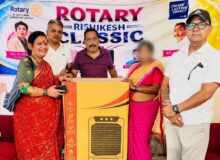 रोटरी ऋषिकेश क्लासिक क्लब ने जरूरतमंद परिवार की बेटी की शादी में दिया सहयोग.