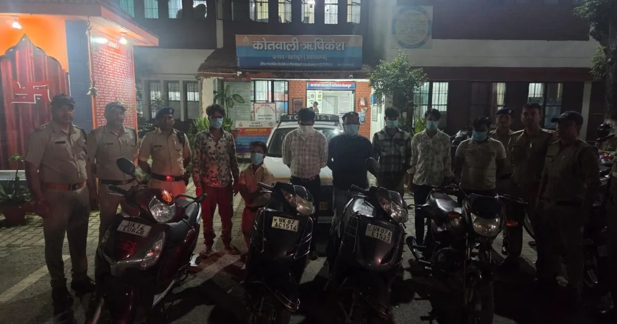 ऑपरेशन प्रहार के तहत ऋषिकेश पुलिस की कार्रवाई, नशे में वाहन चलाने वाले चार लोगों के वाहन सीज.