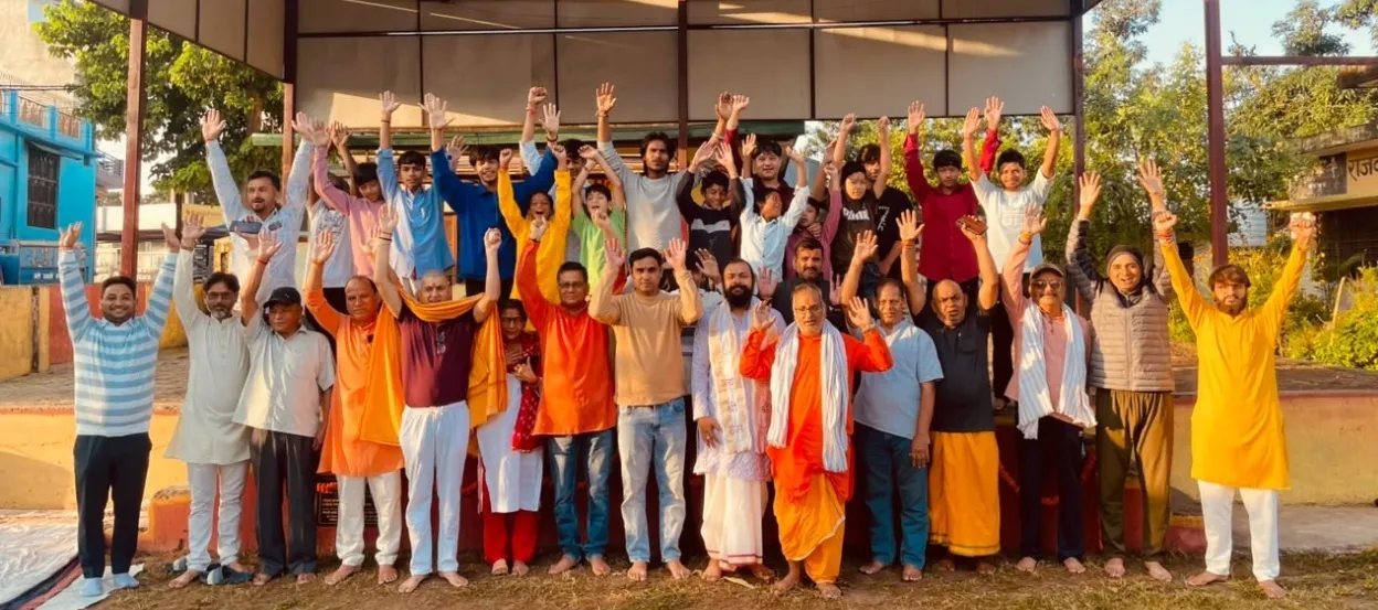 प्रतीतनगर में पंचम श्रीरामलीला महोत्सव का भूमि पूजन और ध्वजारोहण के साथ शुभारंभ.