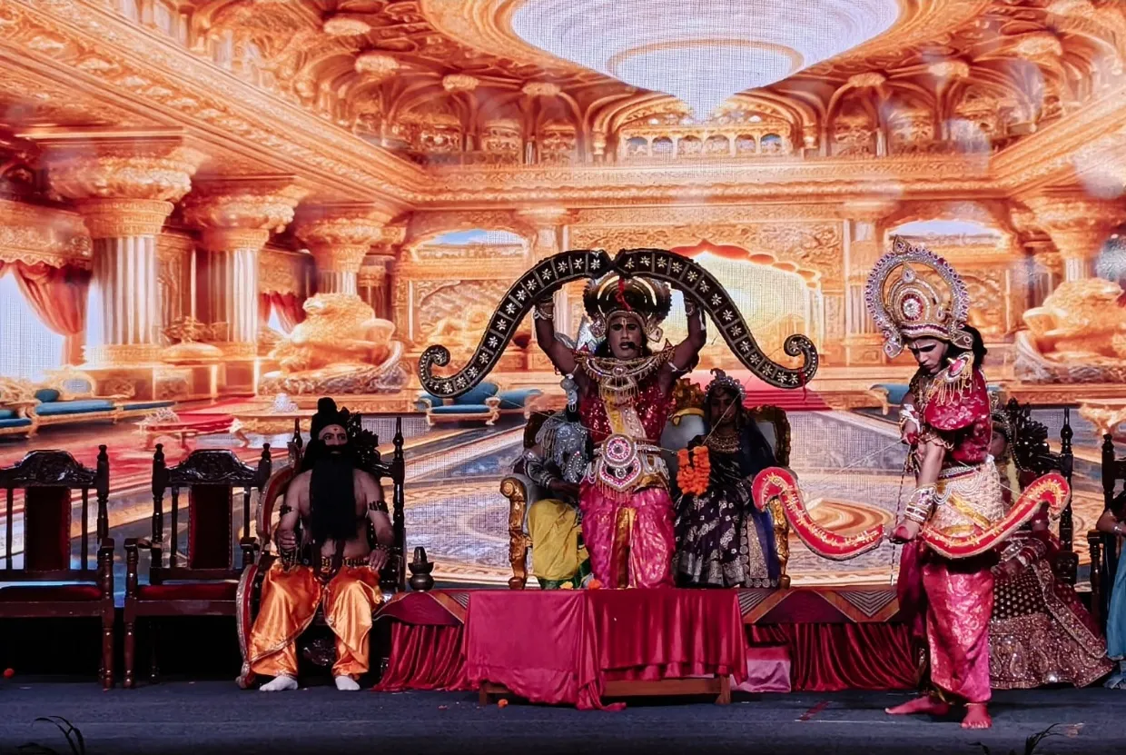सीता स्वयंवर और राम बारात के भव्य मंचन ने मोहा मन, लक्ष्मण-परशुराम संवाद को मिली खूब वाहवाही