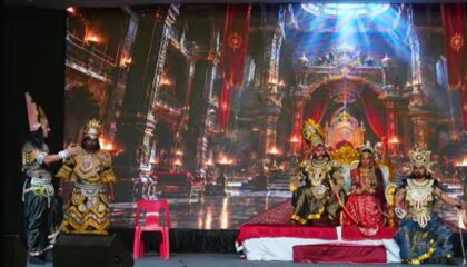 अंगद-रावण संवाद ने मोहा मन, संजीवनी लेकर पहुंचे हनुमान तो जयकारों से गूंजा पंडाल.