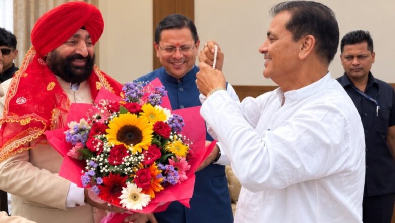 डॉ. प्रेमचंद अग्रवाल ने राज्यपाल गुरमीत सिंह से की भेंट, पांच वर्ष के कार्यकाल की सराहना की.