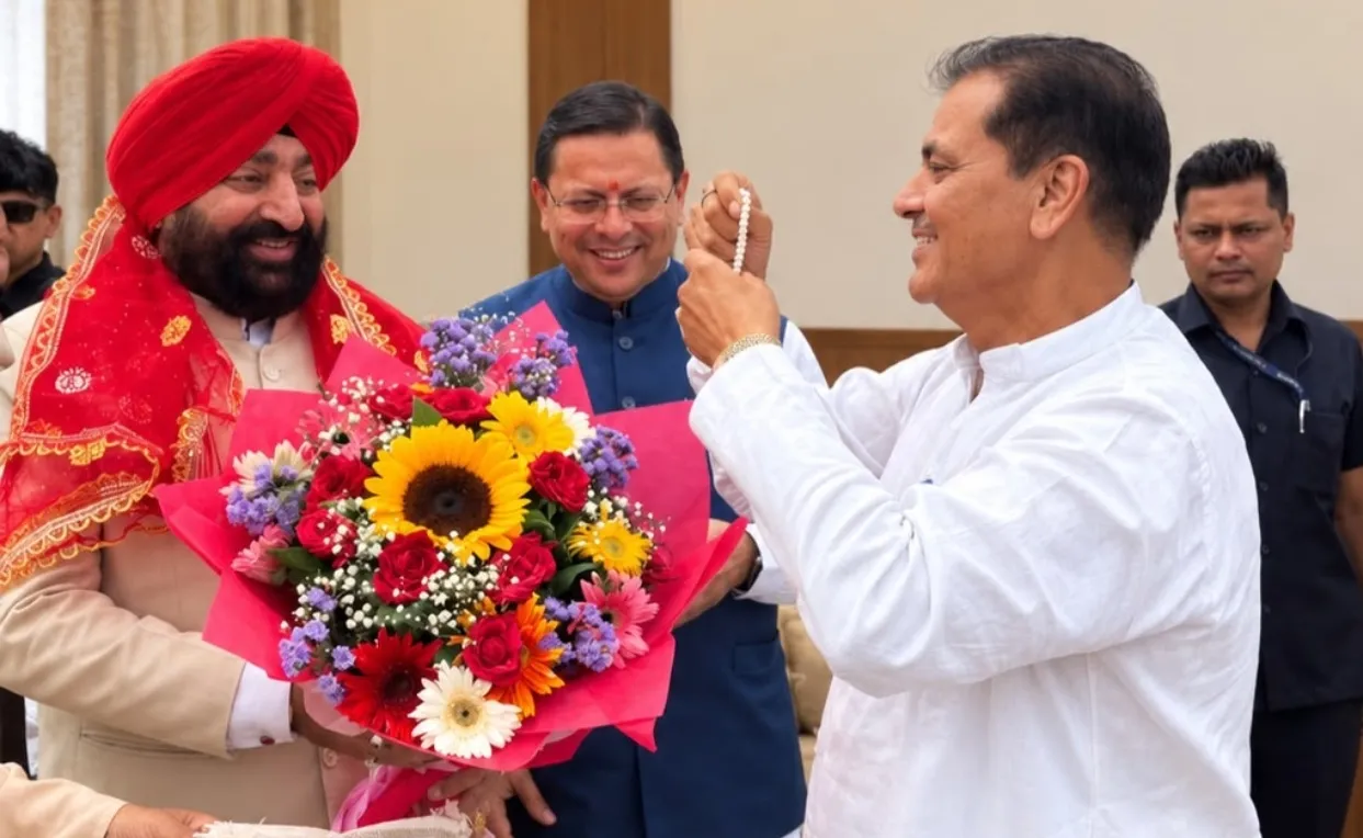 डॉ. प्रेमचंद अग्रवाल ने राज्यपाल गुरमीत सिंह से की भेंट, पांच वर्ष के कार्यकाल की सराहना की.
