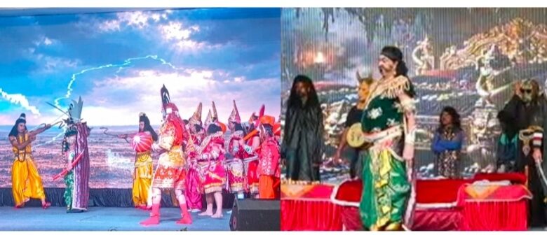 रामलीला में हुआ अधर्म पर धर्म का विजयघोष, रावण वध पर गूंजा ‘जय श्रीराम’