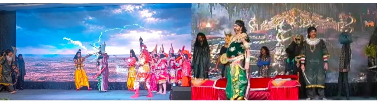 रामलीला में हुआ अधर्म पर धर्म का विजयघोष, रावण वध पर गूंजा ‘जय श्रीराम’
