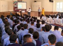 श्री भरत मंदिर पब्लिक स्कूल में करियर फेयर 2026 का आयोजन, विद्यार्थियों को मिले उच्च शिक्षा और रोजगार के अवसरों की जानकारी