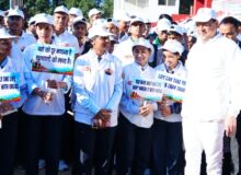 मुख्यमंत्री ने नशामुक्त उत्तराखण्ड वॉकथॉन को दिखाई हरी झंडी