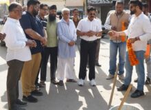 रेलवे रोड पर 6.68 लाख रुपये से बनेगा नाला, महापौर ने किया निर्माण कार्य का शुभारंभ.