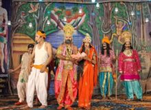 प्रतीतनगर रामलीला में सीता जन्म, ताड़का वध और अहिल्या उद्धार का भव्य मंचन.