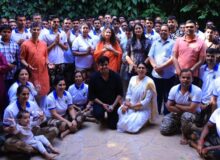 शौर्य दिवस पर परमार्थ निकेतन पहुंचे केंद्रीय सशस्त्र पुलिस बल के सैकड़ों जवान।